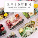 Colorful Dried Flower Plant Aromatherapy Candle Resin DIY Jewelry Craft
