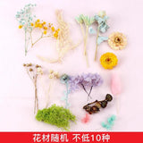 Colorful Dried Flower Plant Aromatherapy Candle Resin DIY Jewelry Craft