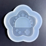 Quicksand Resin Casting Mold Crystal Silicone Epoxy Pendant Keychain C1FC