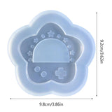 Quicksand Resin Casting Mold Crystal Silicone Epoxy Pendant Keychain C1FC