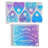 Psychic Needle Board Silicone Jewelry Mold Triangle Love Pendant Mold