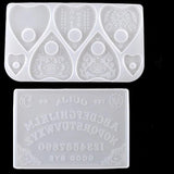 Psychic Needle Board Silicone Jewelry Mold Triangle Love Pendant Mold