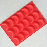 2 Pack Moon Ice Cube Tray Silicone Crescent Moon Mold