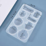 Silicone Mold for DIY Jewelry Resin Geometric Charms Pendant