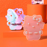 DIY Mobile Phone Holder Epoxy Resin Mold Rabbit Bear Mirror Silicone Mold