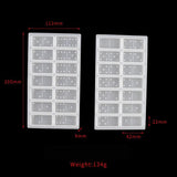 Domino Silicone Mold for Jewelry Making Epoxy Resin Craft