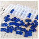 Domino Silicone Mold for Jewelry Making Epoxy Resin Craft