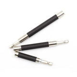 3pcs Telescopic Drill Mandrels 6.35mm Shank Rotary Tools For Jewelry