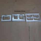 Aluminum Jewelry Mold Frame Molding Machine Accessories