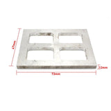 Aluminum Jewelry Mold Frame Molding Machine Accessories