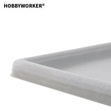 XUQIAN 2pcs Grey Flocked Bead Board 20*27cm Jewelry Accessories L0079