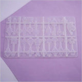 Silicone Flower Resin Decorative Craft DIY Key Pendant Mold