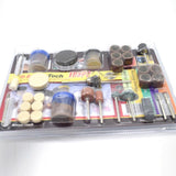 105PCS Jewelry Polishing Rotary Polisher Bits Dental Carving Drilling Tool