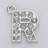 Personalized Letter Pendant Necklace - 1.5 cm