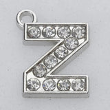 Small Letter Pendant Necklace, 1.5 cm