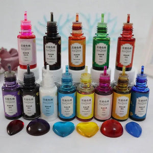 13 Colors Epoxy Resin Pigment UV Resin Dye