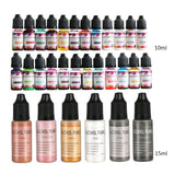 30 Colors Epoxy Resin Pigment Alcohol Ink Liquid Dye DIY Crafts Jewelry N7MF