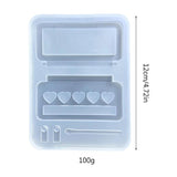 Quicksand Ornament Silicone Mold Resin Casting Hollow Shaking Cup Pendant Mold