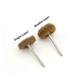 50PCS 25MM Scouring Pad Abrasive Wheel Jewelry Polishing 3MM Shank