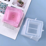 Irregular Cut Surface Ashtray Storage Box Silicone Mold