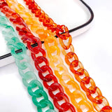 Wave Chain Pendant Necklace Bracelet Charms Jewelry DIY KP3305
