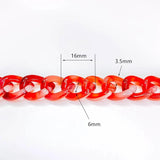 Wave Chain Pendant Necklace Bracelet Charms Jewelry DIY KP3305