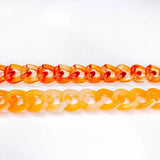 Wave Chain Pendant Necklace Bracelet Charms Jewelry DIY KP3305