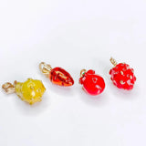 Watermelon Radish Shape Fruit Eardrop Pendant Charms Necklace Accessories