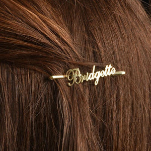 Custom Name Hair Clips For Women Girls