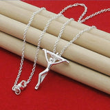 925 Sterling Silver Jesus Cross Pendant Necklace For Women Men