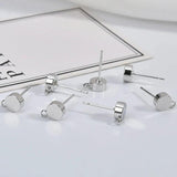 14k Plated Earring DIY Material Thickened Round Band Hanging