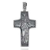 Eudora Cross Necklace Sterling Silver Pendant Vintage For Men Women