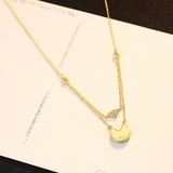 925 Sterling Silver&Malachite Pendant Necklace for Anniversary