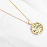 Enamel Evil Eye Necklace 925 Sterling Silver CZ Stone Pendant