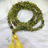 8mm Dragon Adate 108 Beads Tassel Lucky Classic Chakra Wristband
