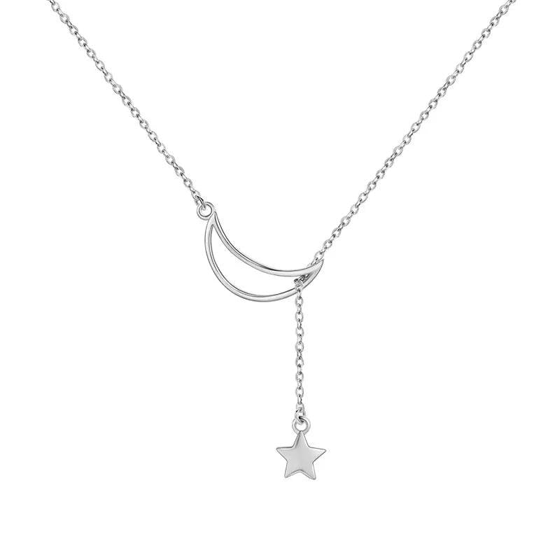 Heart Necklace for Women, 925 Silver