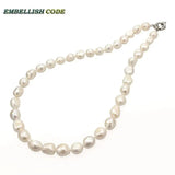 Baroque Pearl Choker Necklace Women Elegant Jewelry for Special Occasions