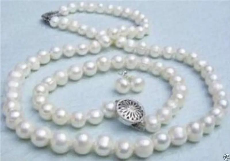 Elegant 8-9MM Akoya Pearl Necklace