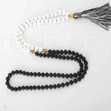 Natural Agate Beads Necklace Seven Chakras Cuff Blessing Mental