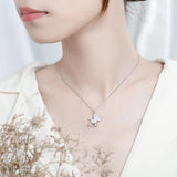 Little Horse Pendant S925 Sterling Silver Necklace for Women