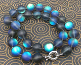 Gray Rainbow Moonstone Round Gems Necklace 6/8/10/12mm Natural