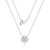 Timeless Rose Petals Girl Collier Necklace for Women