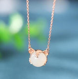 Panda Pendant Jewelry Set - S925 Sterling Silver Plated