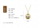 Panda Pendant Jewelry Set - S925 Sterling Silver Plated