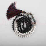 Turquoise Agate Beads Necklace - Buddhism Emotional Chain Cuff