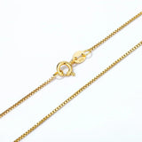 925 Silver Necklace Chain 400MM+50MM Snake Chain Plated For Pendant