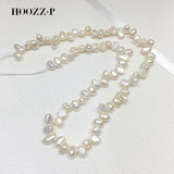 Freshwater Baroque Pearl Necklace S925 Silver 5-6