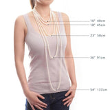 Freshwater Baroque Pearl Necklace S925 Silver 5-6