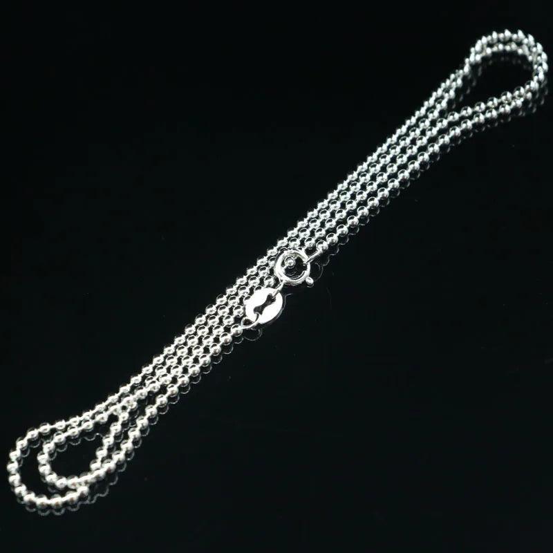 925 Silver Necklace Chain for Women 2.8g 16inch
