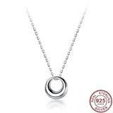 Choker Necklaces Women Solid 925 Silver Velvet Suede Short Collares Jewelry